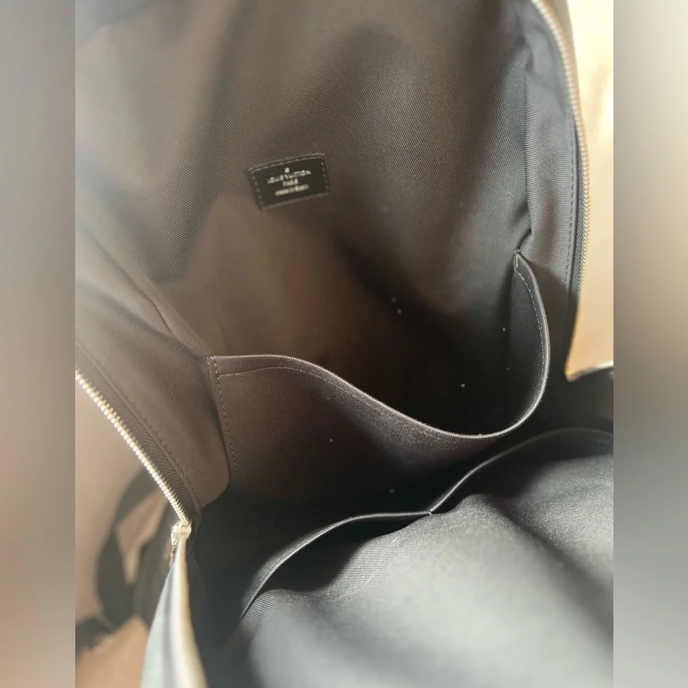 Louis Vuitton Black Damier Graphite Canvas Backpack